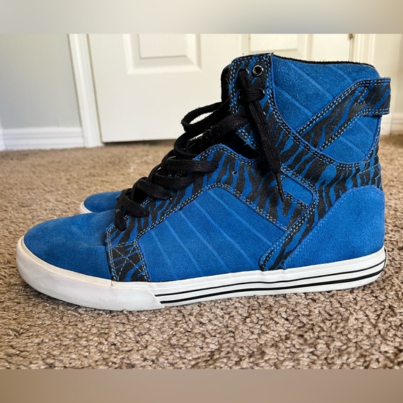 Supra Skytop 1 I Chad Muska Blue Tiger 2008 size 12 - Picture 2 of 5